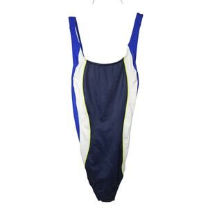 Lands' End Sport One Piece Tummy Control Swimsuit Tank Suit Size 14